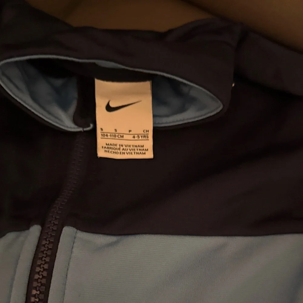 Nike Navy and Light Blue Colorblock Track Jacket & Pants Set - Picture 2 of 2